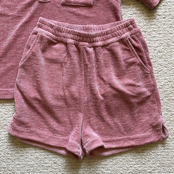 Pink Chenille Coordinating Set - Picture 2 of 9